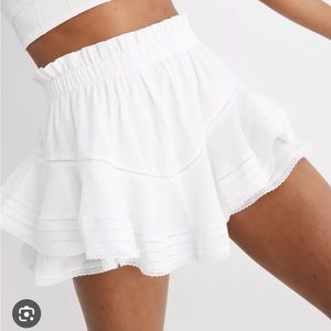 SOLD Aerie Rock N Ruffle Skort